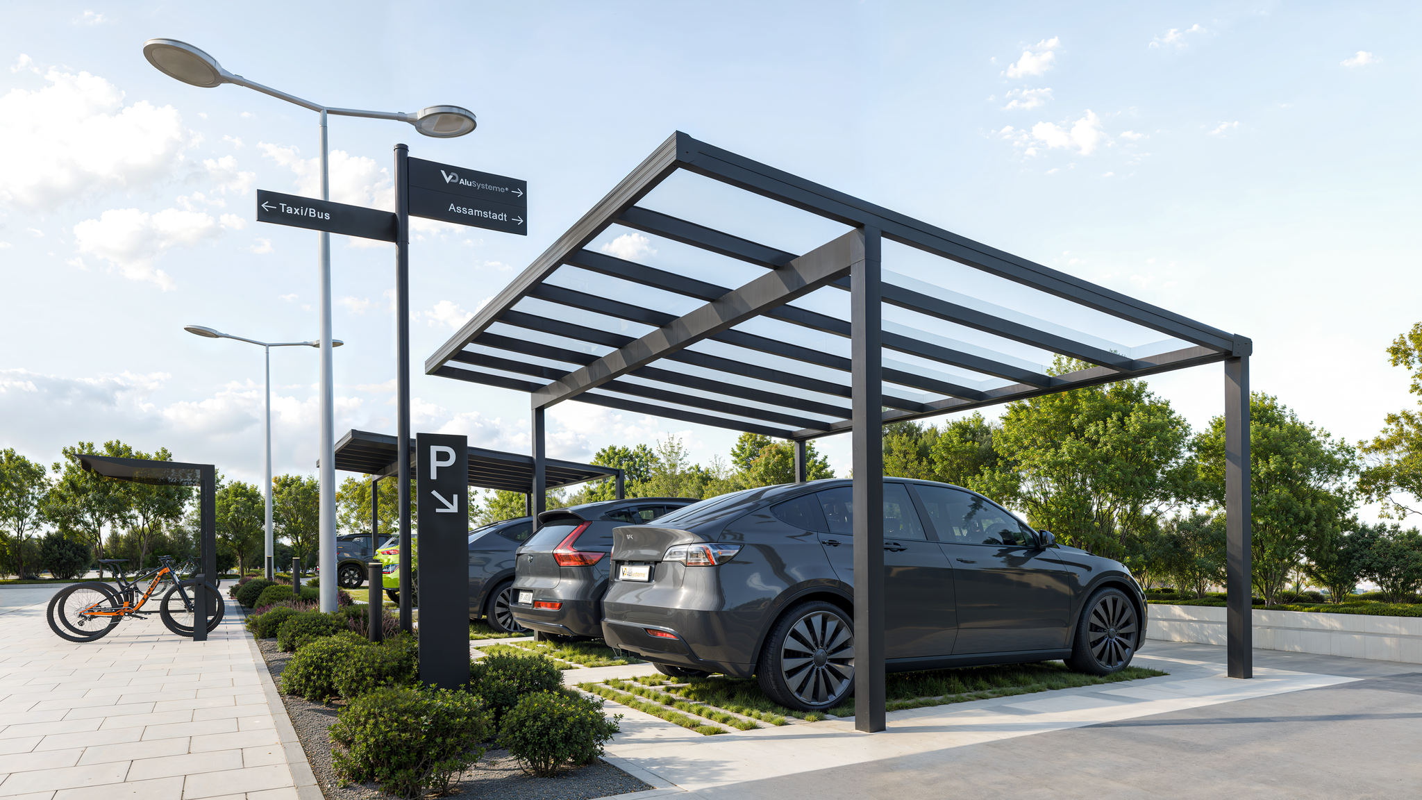 Carport TDS mit Polycarbonat