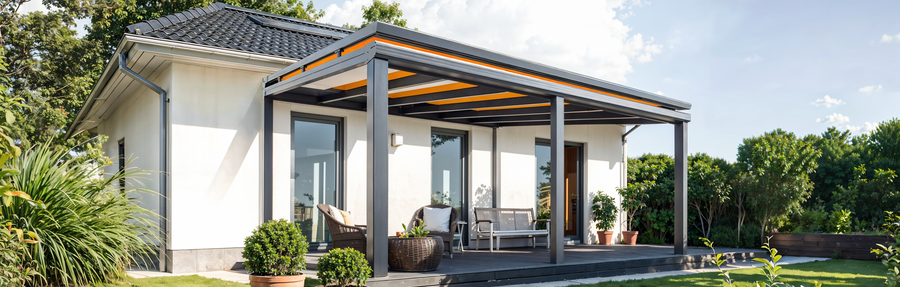 Klassisches TDS Terrassendach