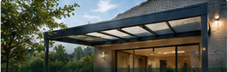 Klassisches TDS Terrassendach
